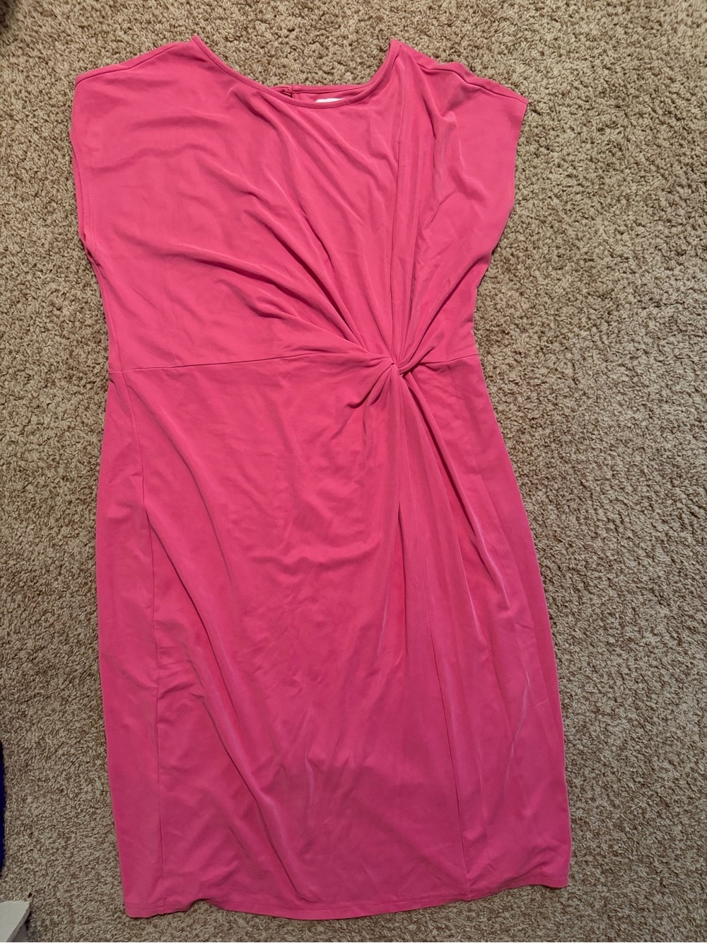 Nordstrom rack 1x pink midi dress